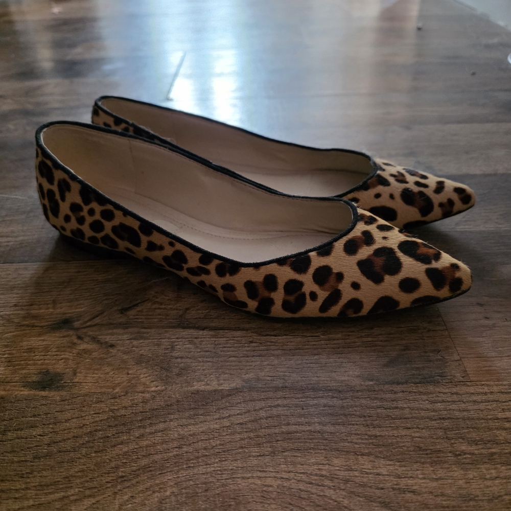 Marc Fisher Leopard Print Flats